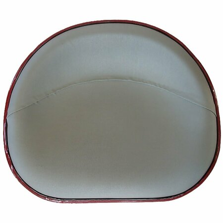 AFTERMARKET Upholstered Silver Canvas Pan Seat Fits International Harvester 357518R91 PHM-7450